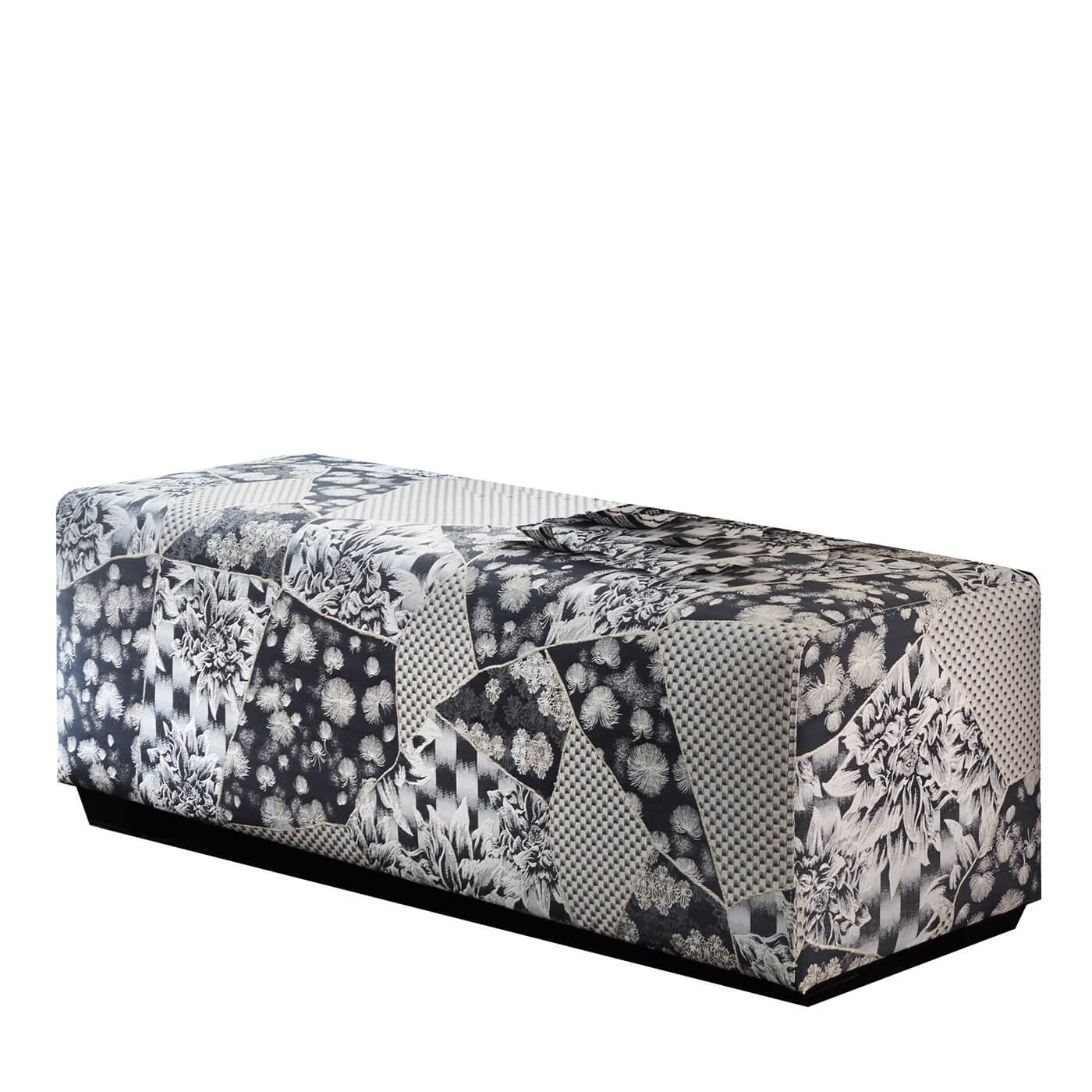 Camille Black White Bench