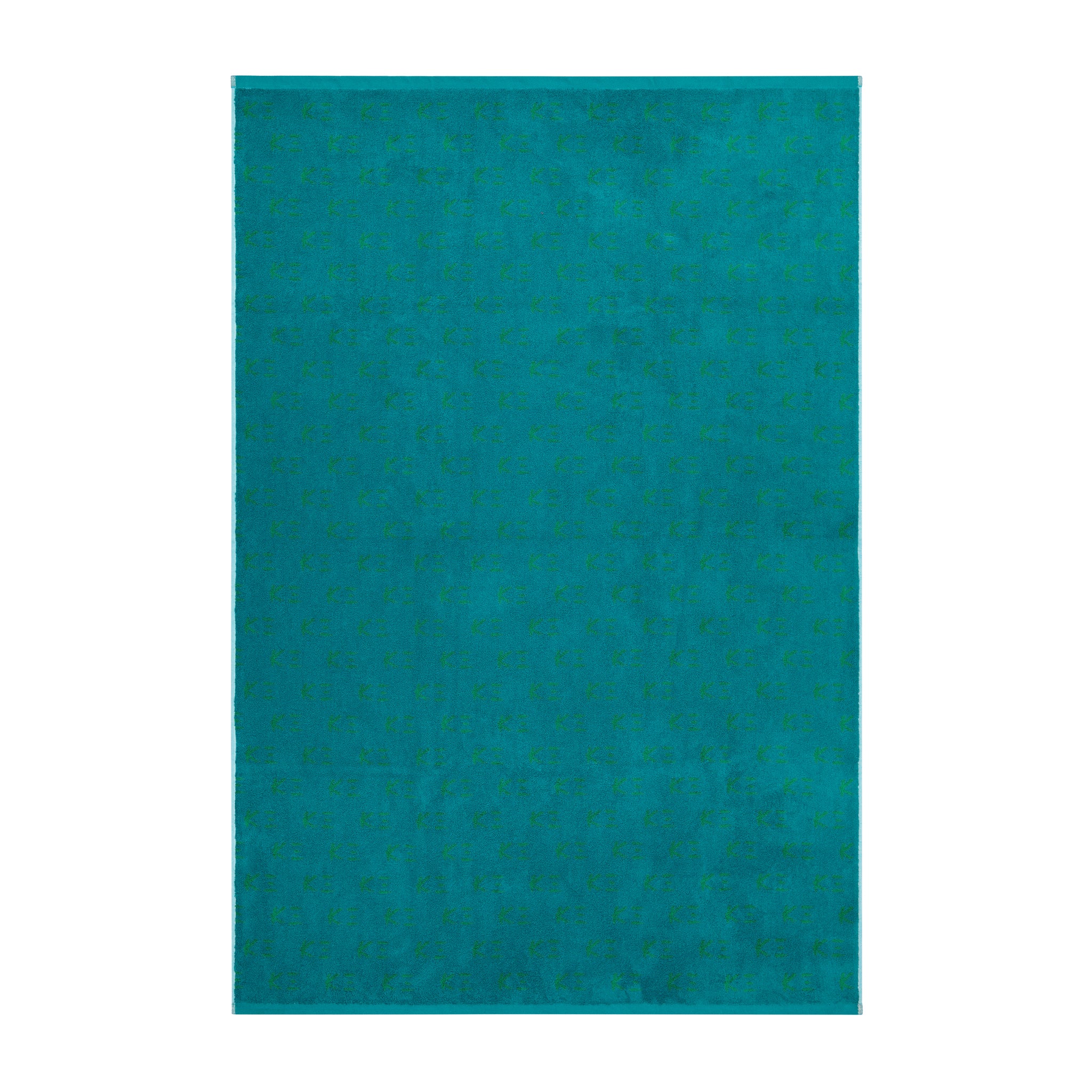 K3 LOGO Bath Sheet Lagoon