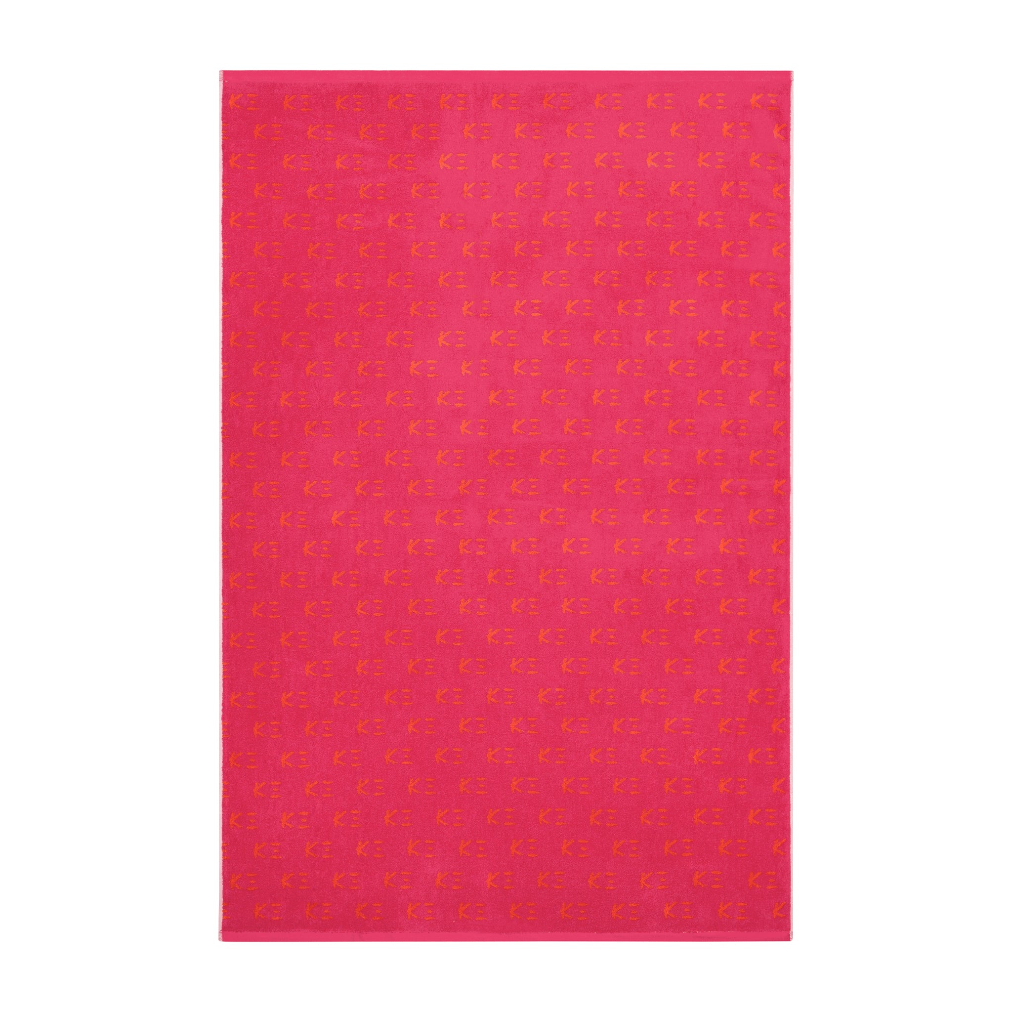 K3 LOGO Bath Sheet Pink