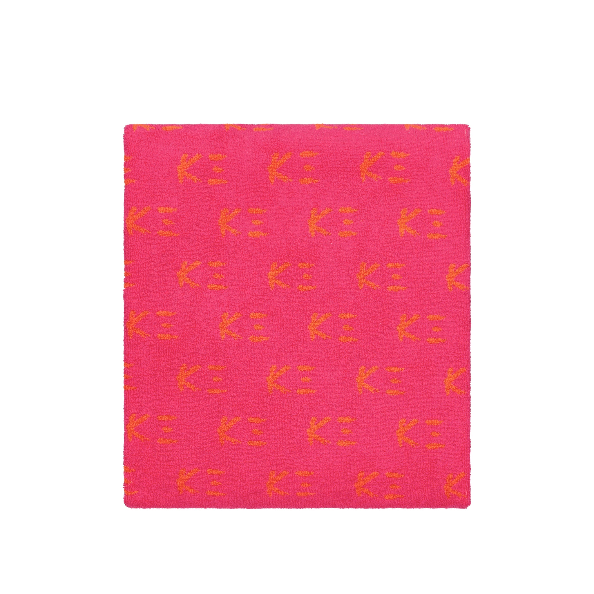 K3 LOGO Bath Sheet Pink