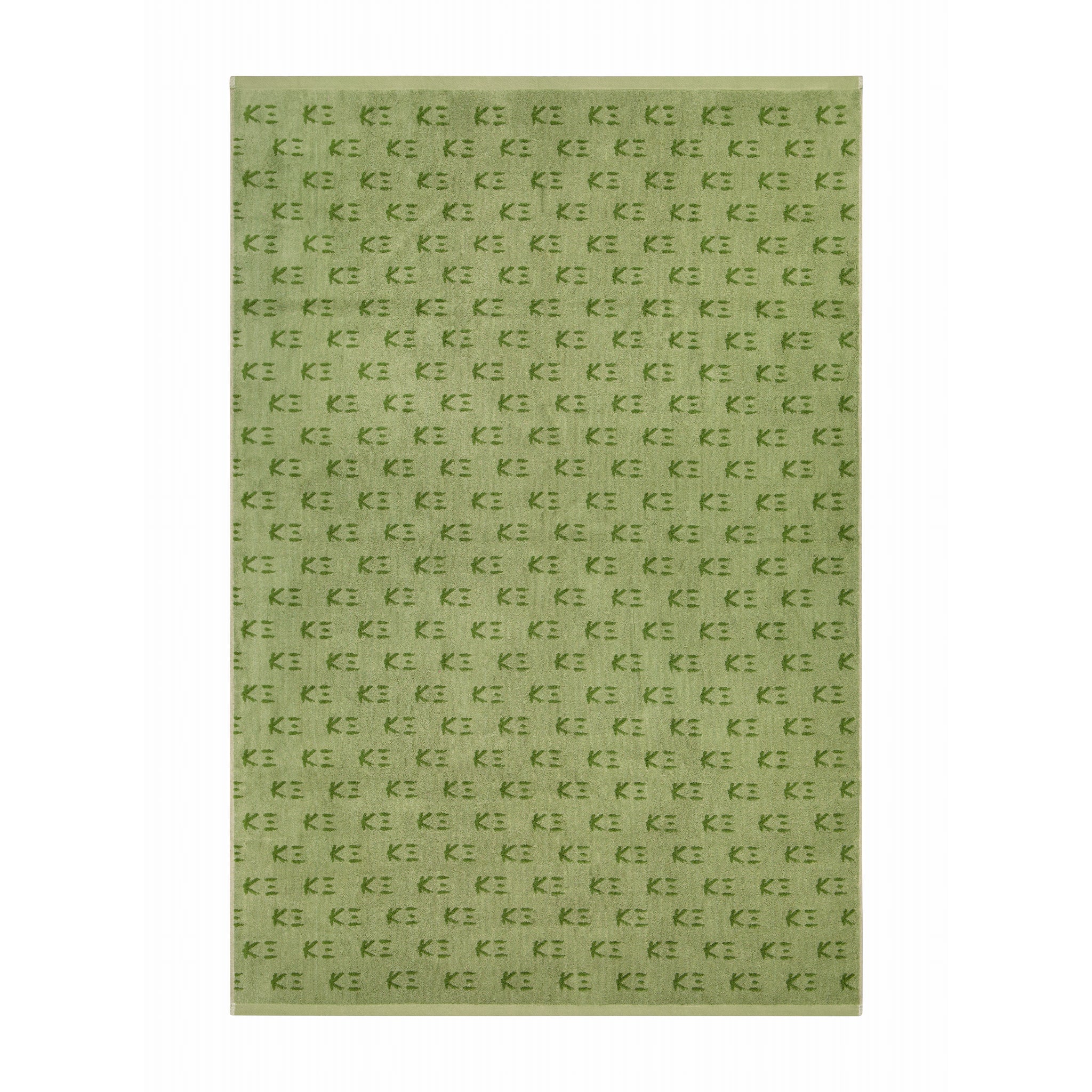 K3 LOGO Bath Sheet Green