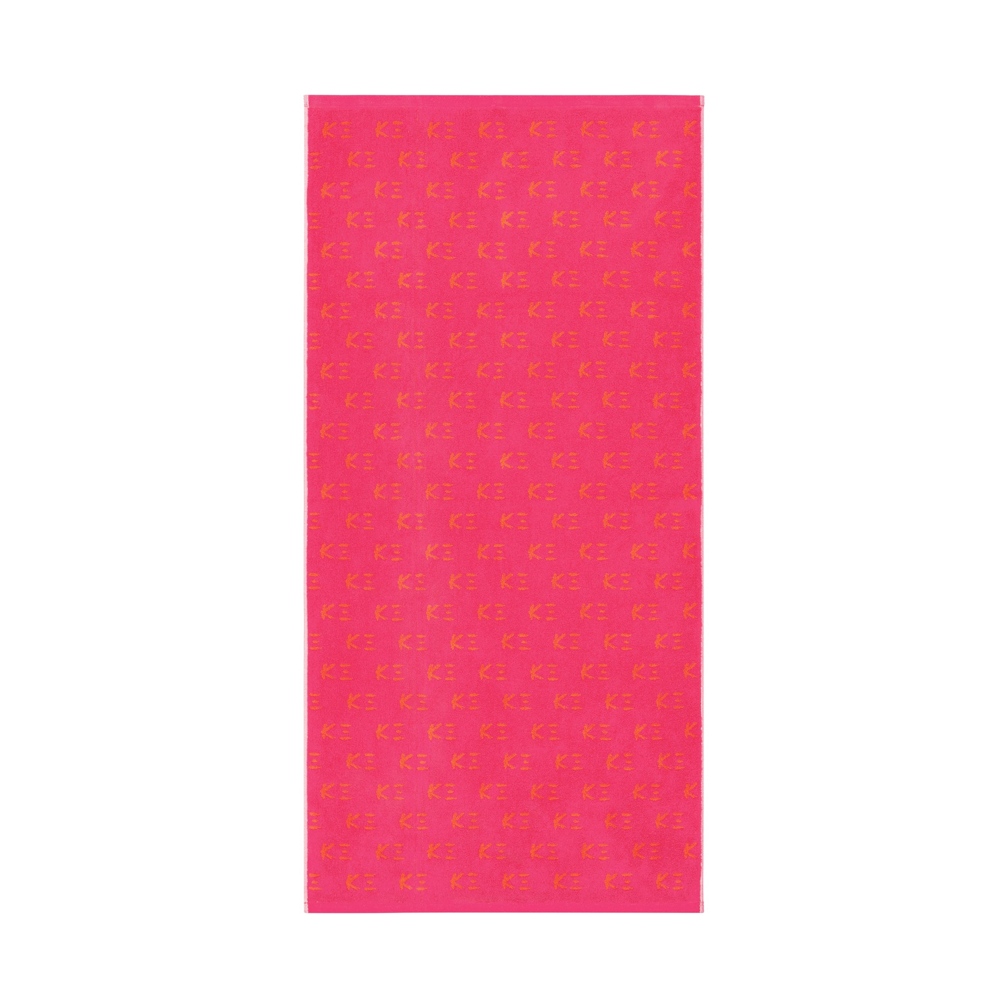 K3 LOGO Bath Towel Pink