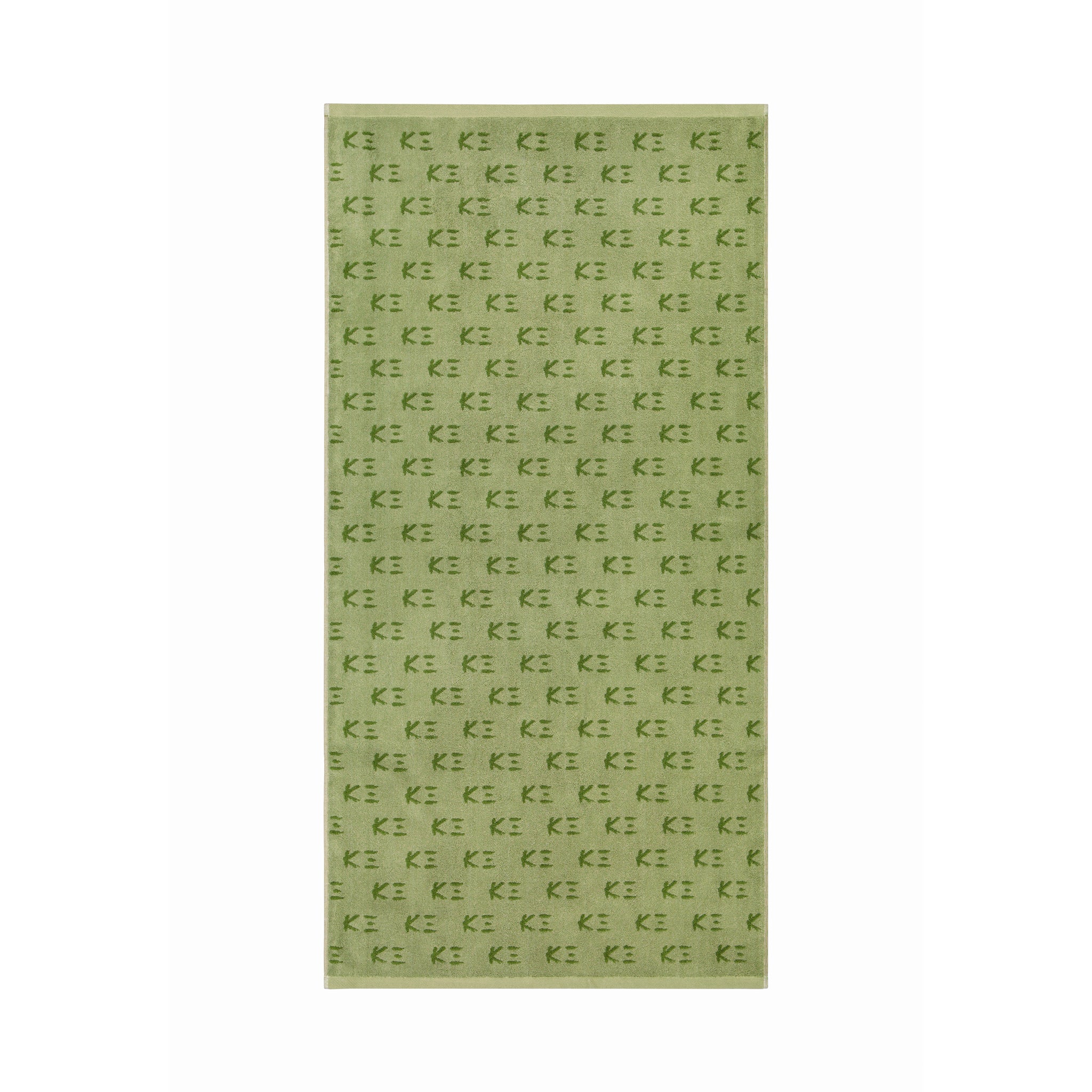K3 LOGO Bath Towel Green