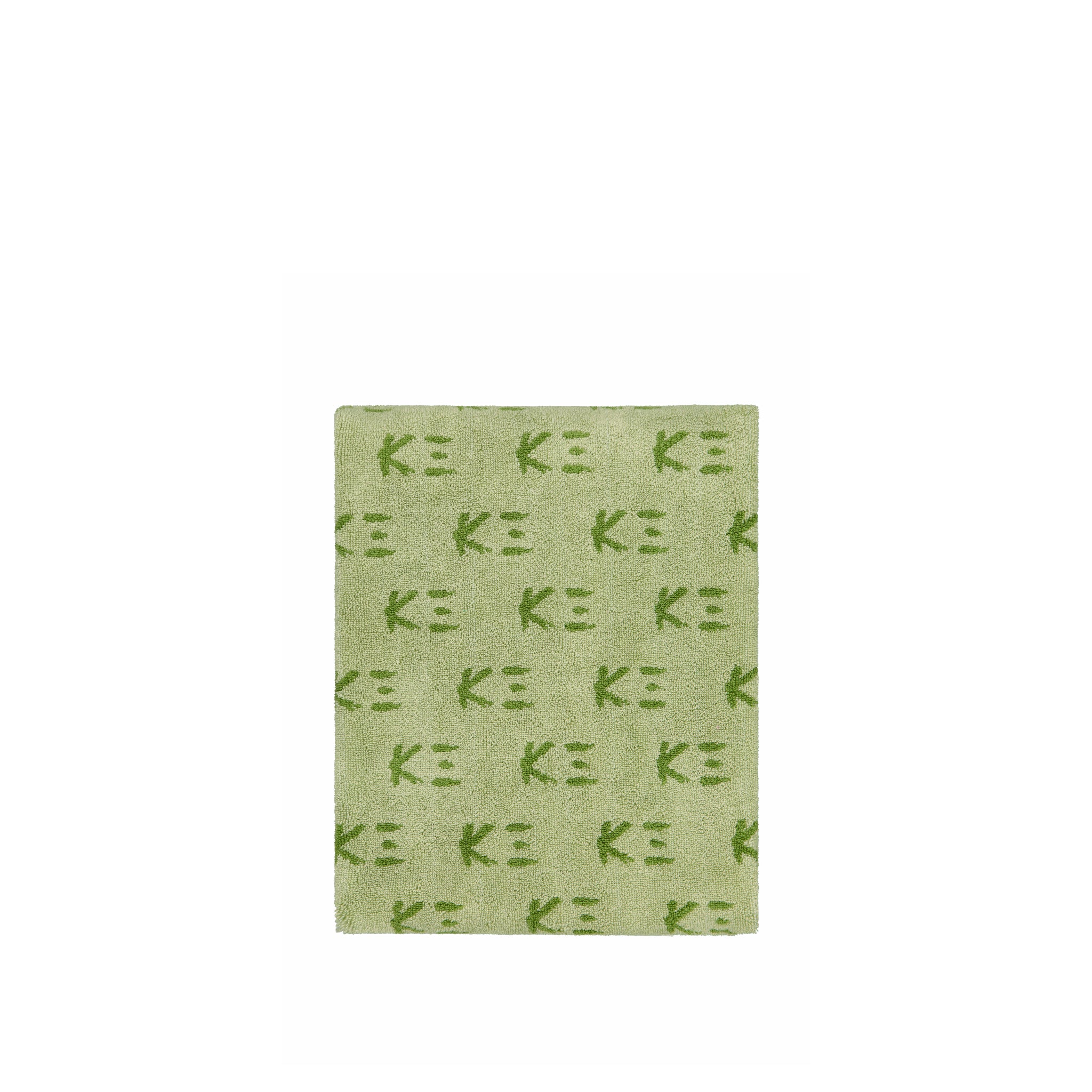 K3 LOGO Bath Towel Green