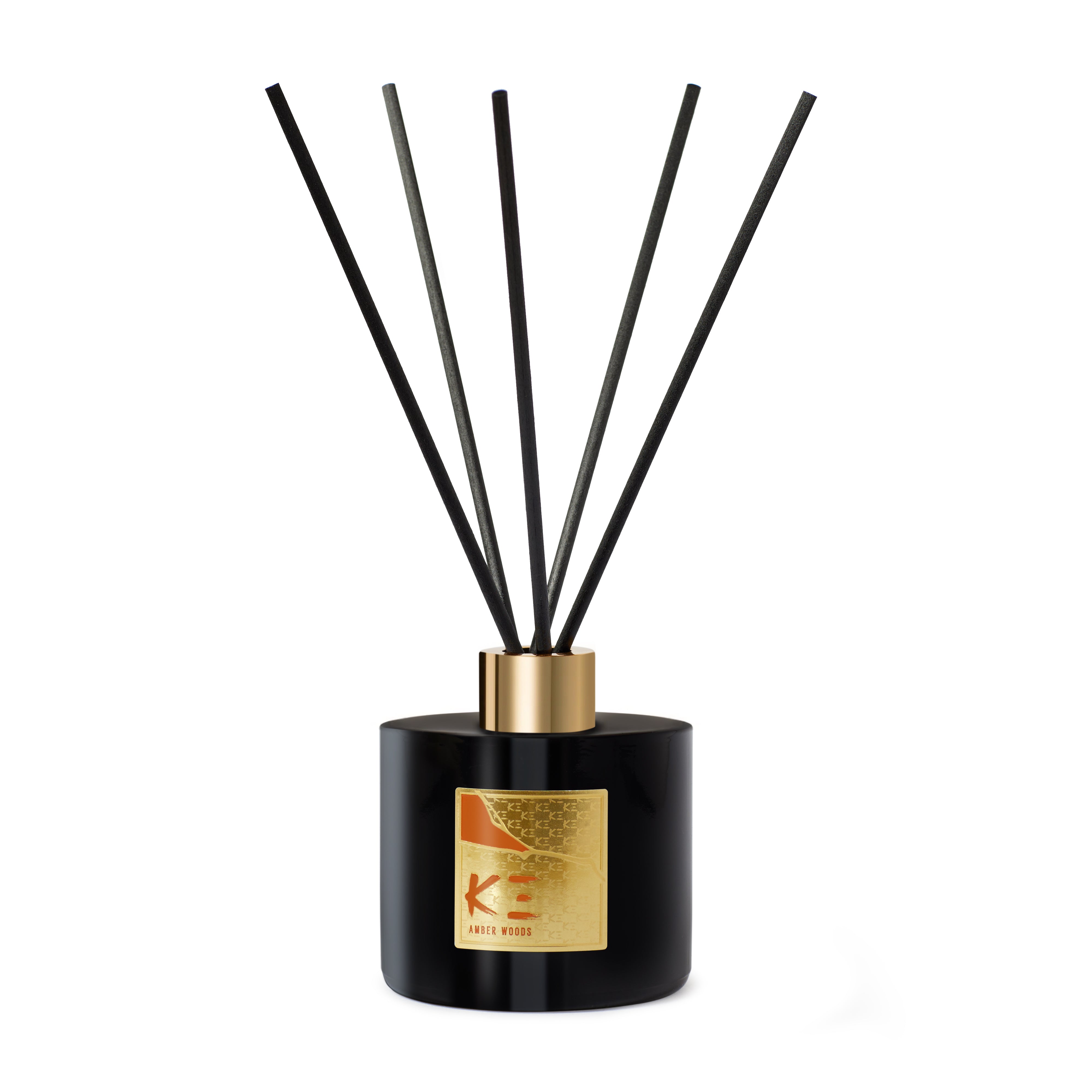 K-3 AMBER WOOD Reed Diffuser - K三