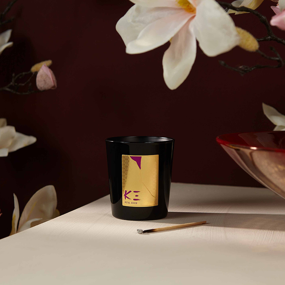 K-3 PETAL RIVER Scented Candle - K三
