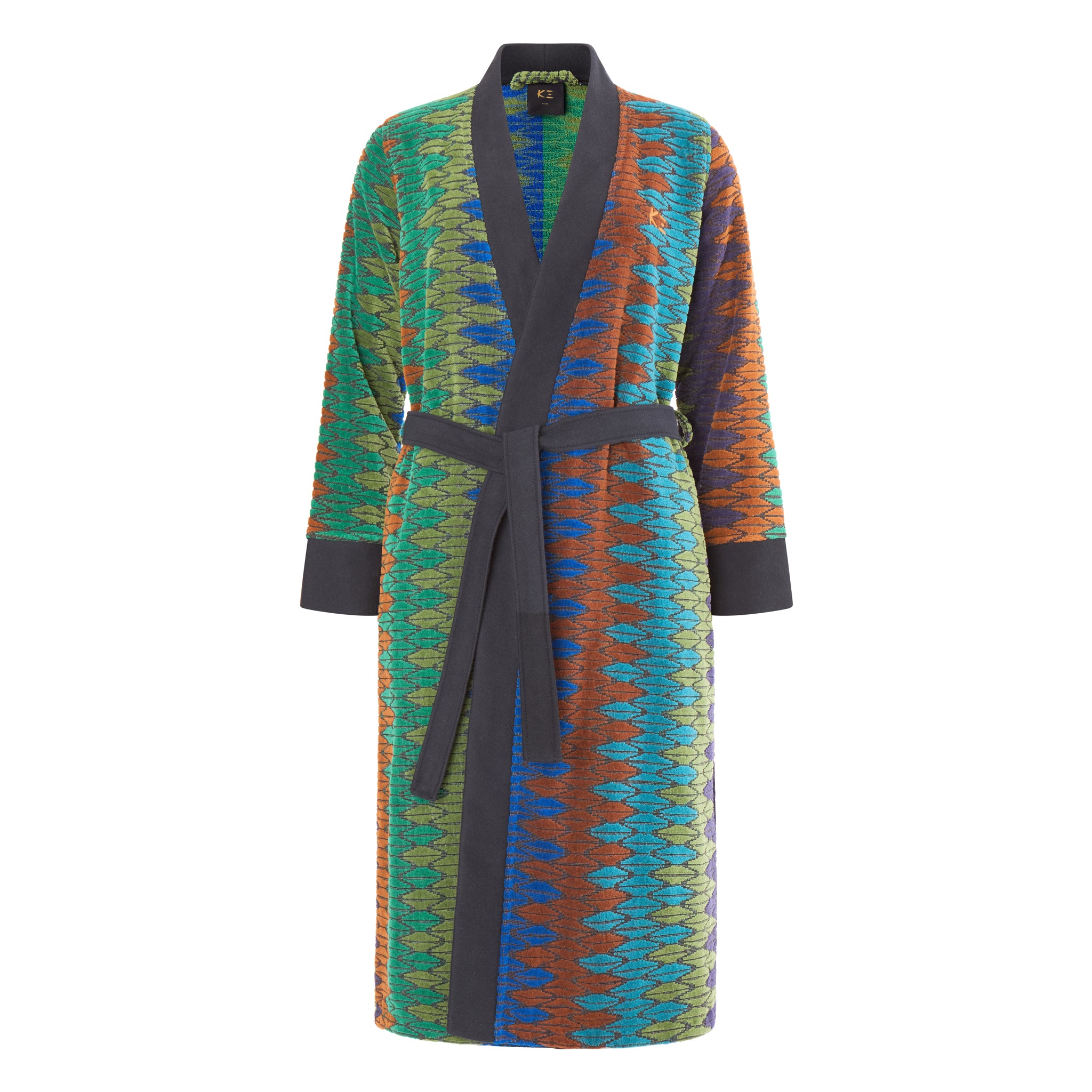 KARAGINU Kimono Bath Robe - K三