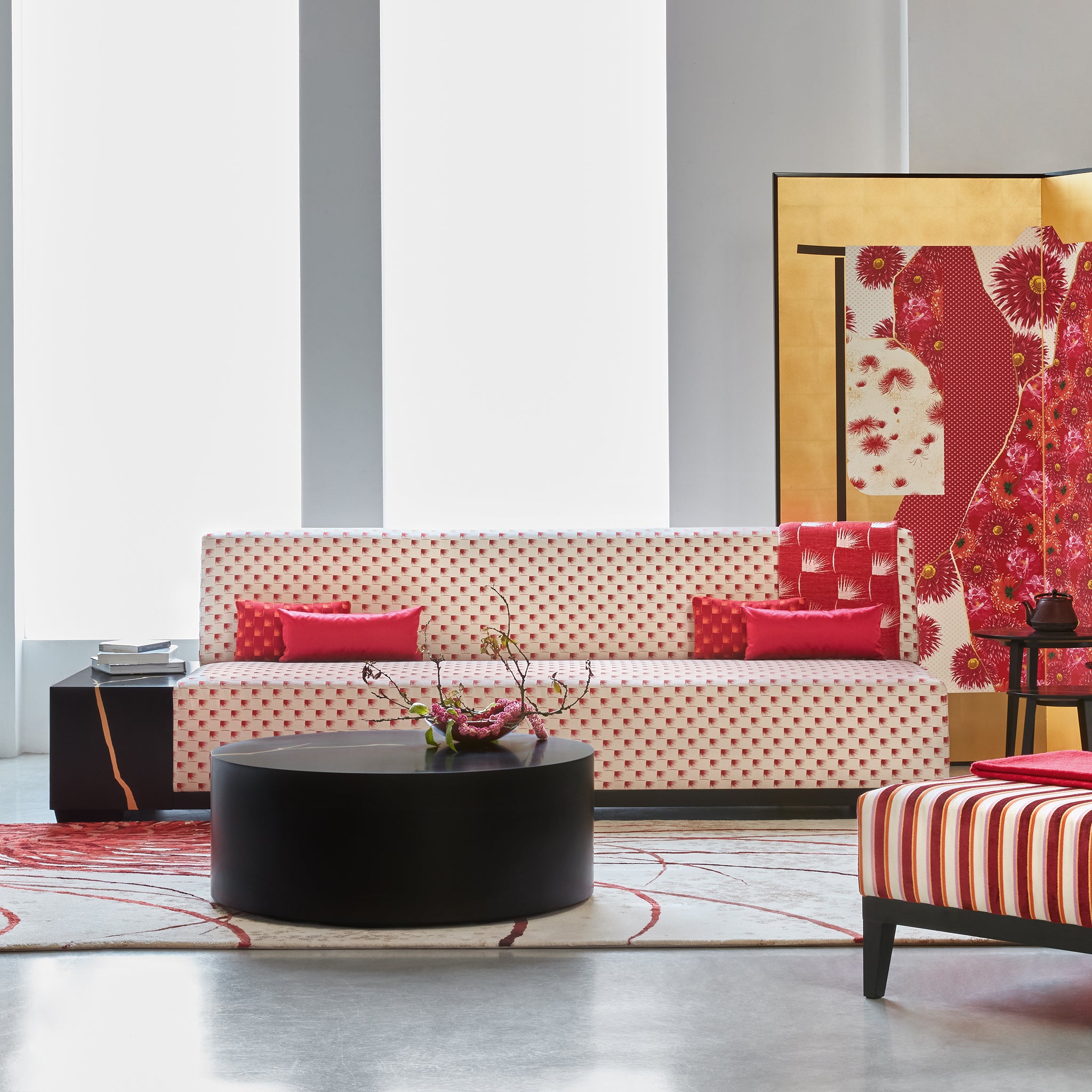 SATIN Cushion 20x45cm - K三