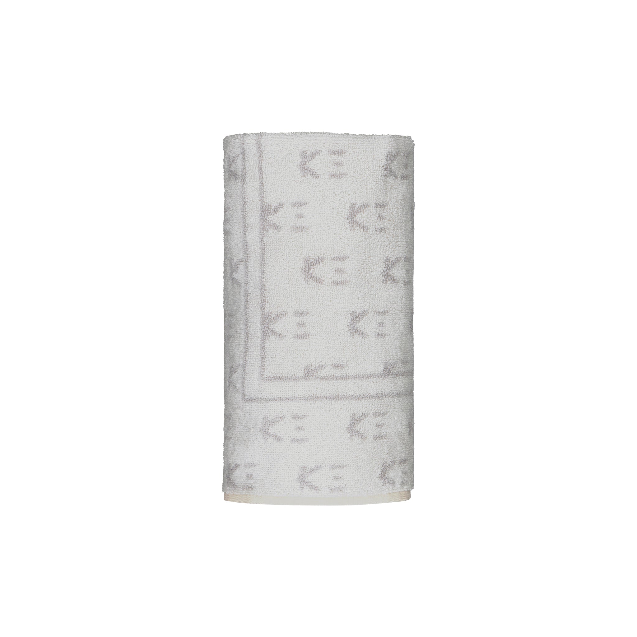 K3 LOGO Bath Mat Grey - K三