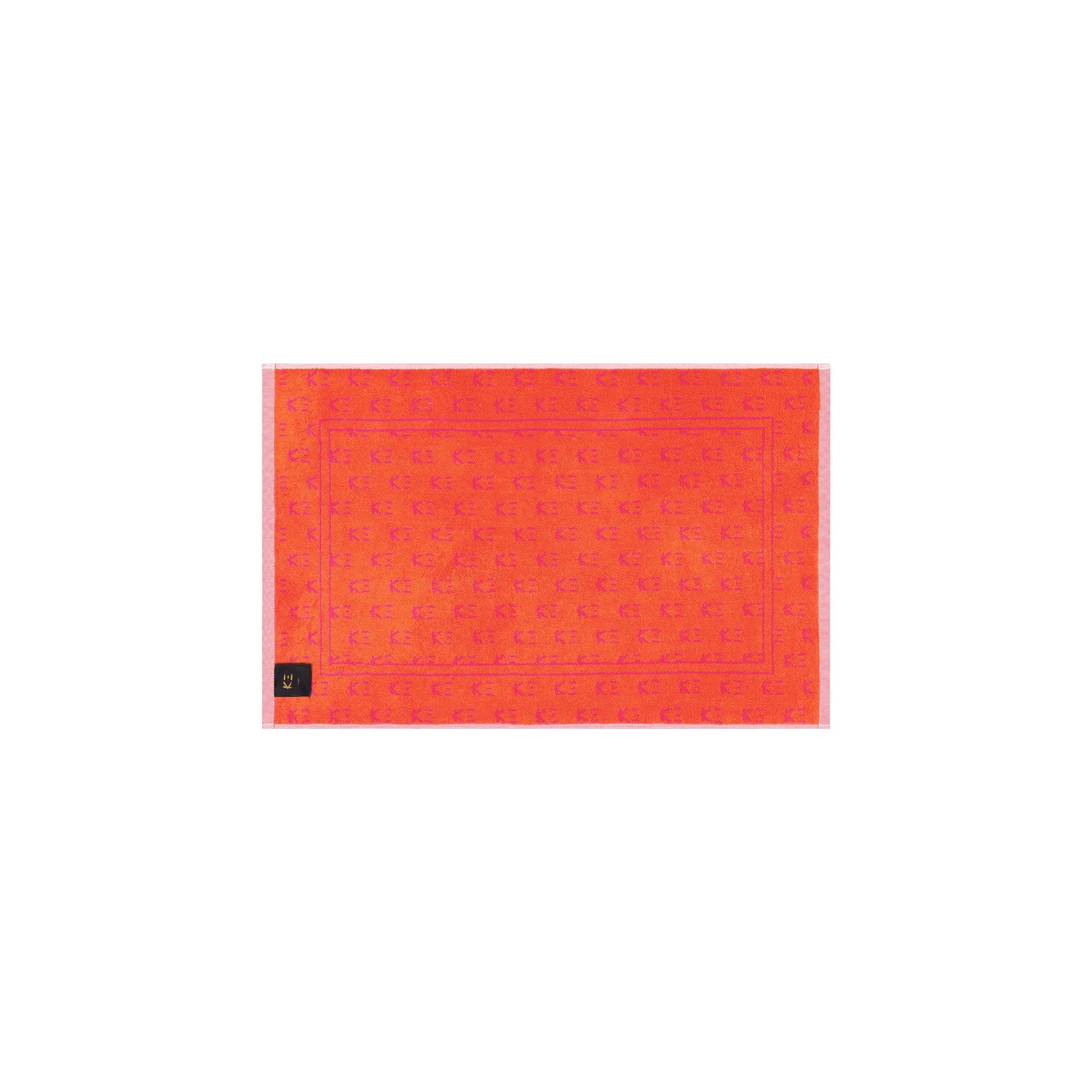 K3 LOGO Bath Mat Pink
