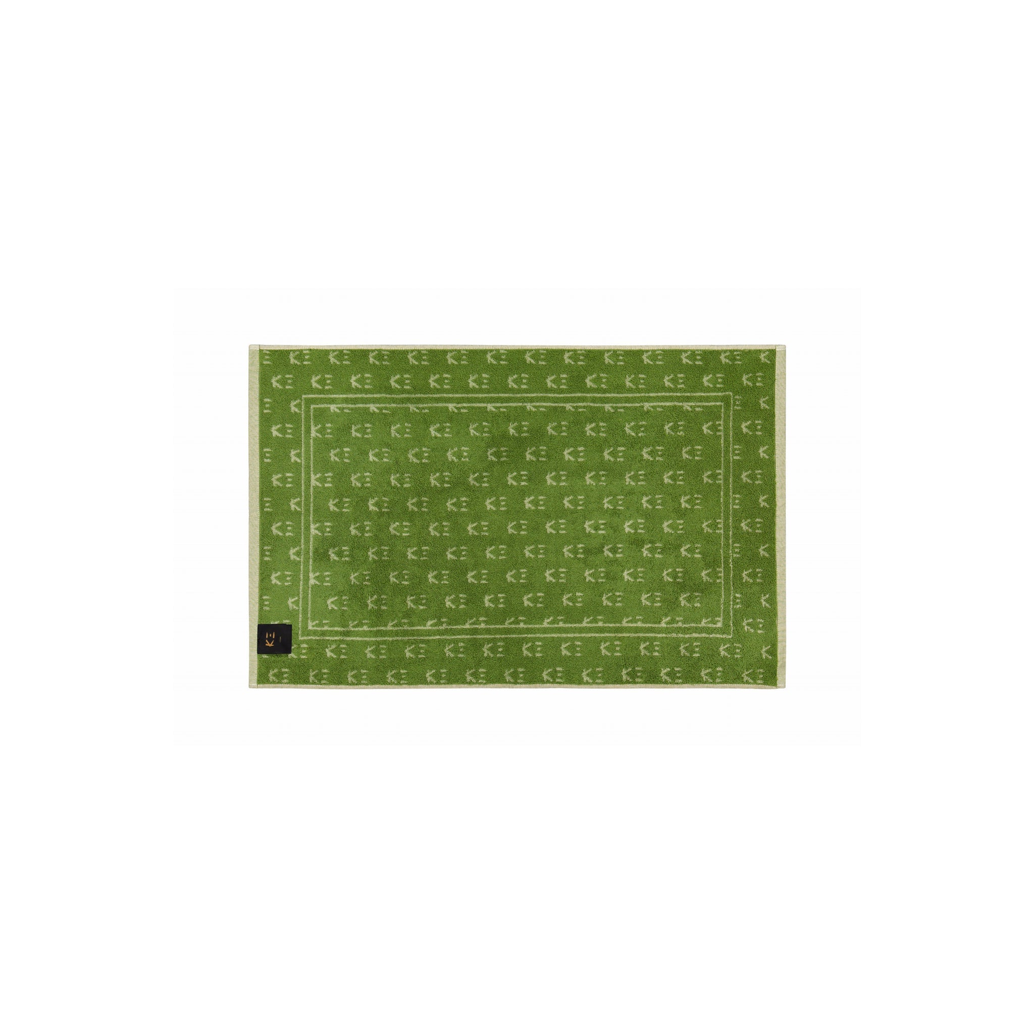 K3 LOGO Bath Mat Green