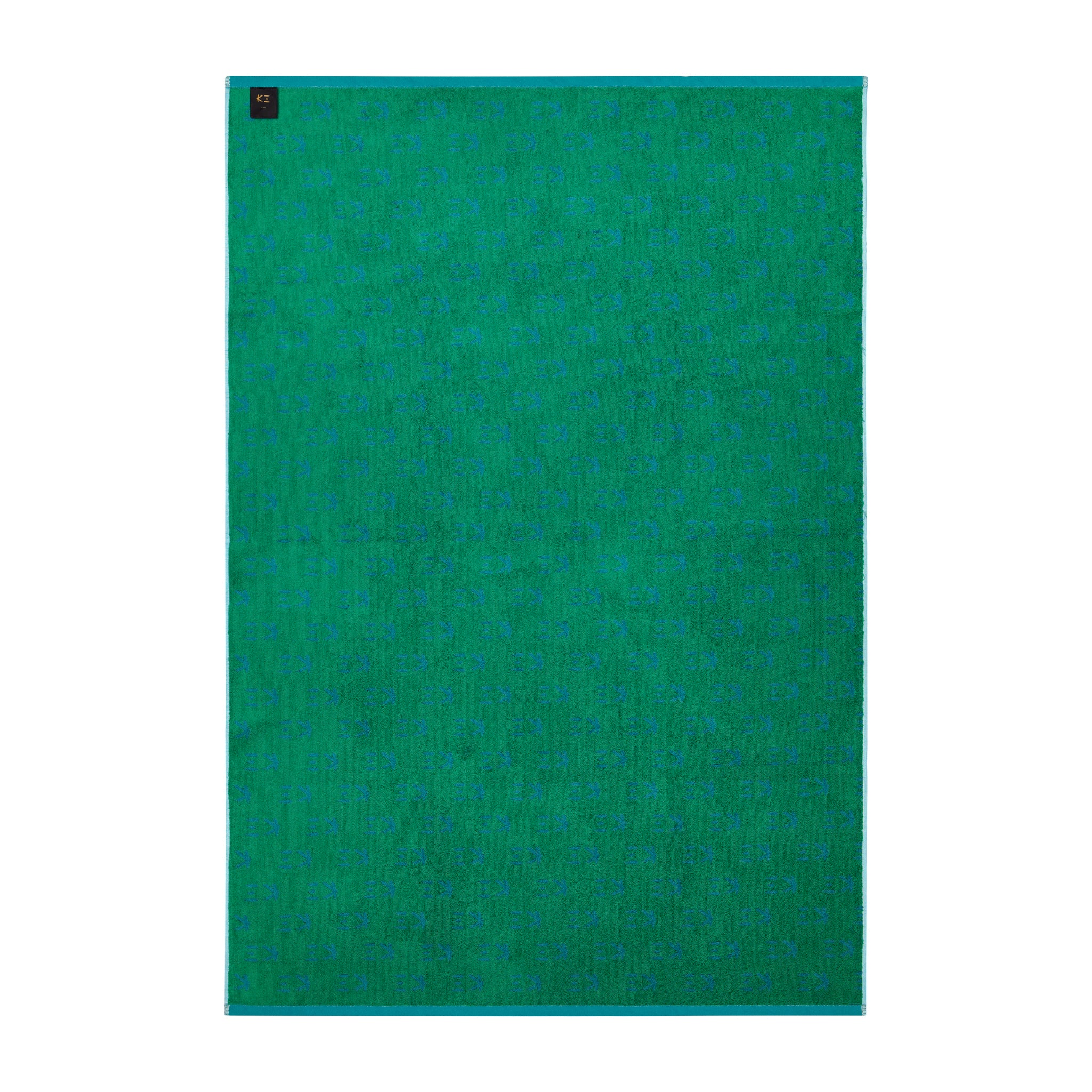 K3 LOGO Bath Sheet Lagoon - K三