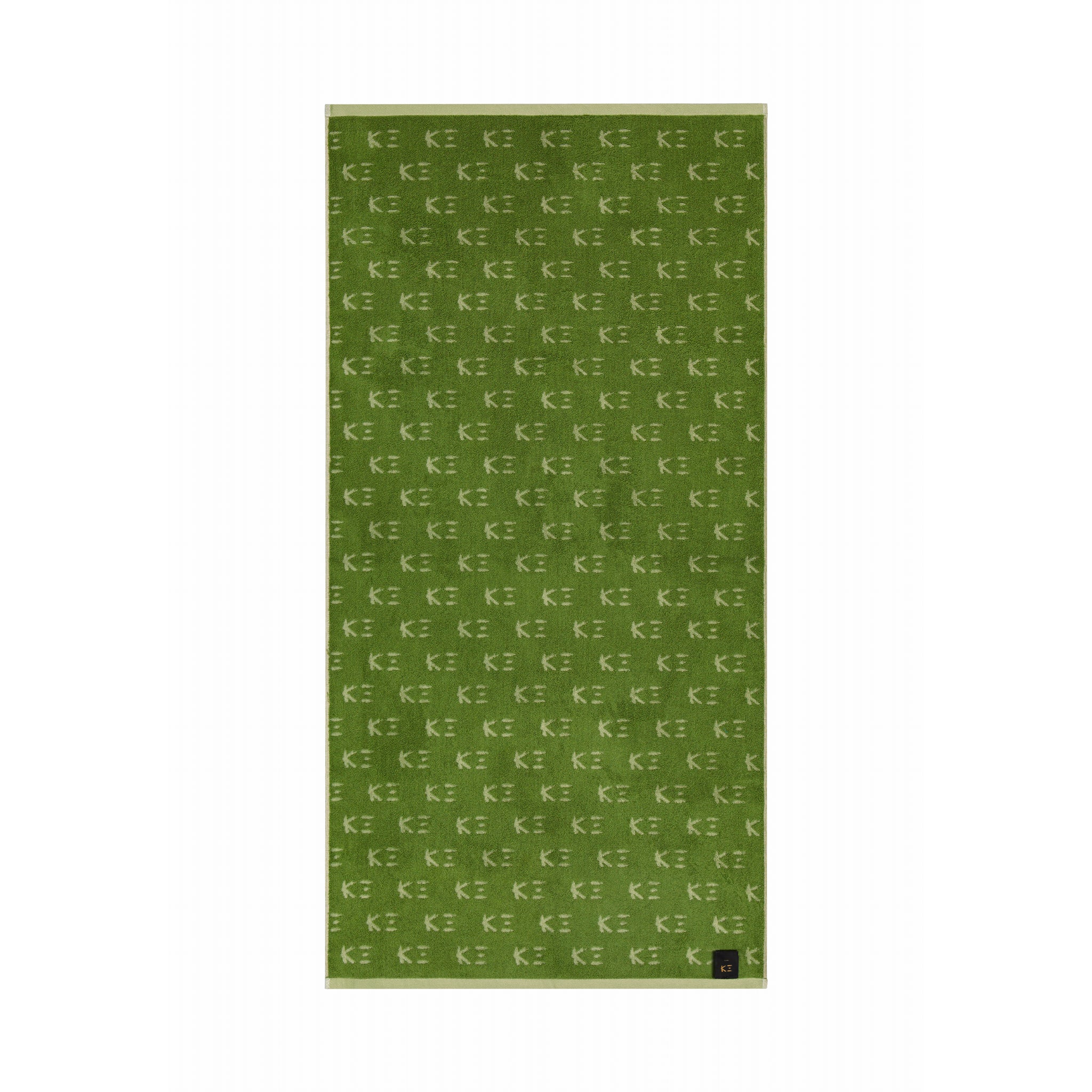 K3 LOGO Bath Towel Green - K三