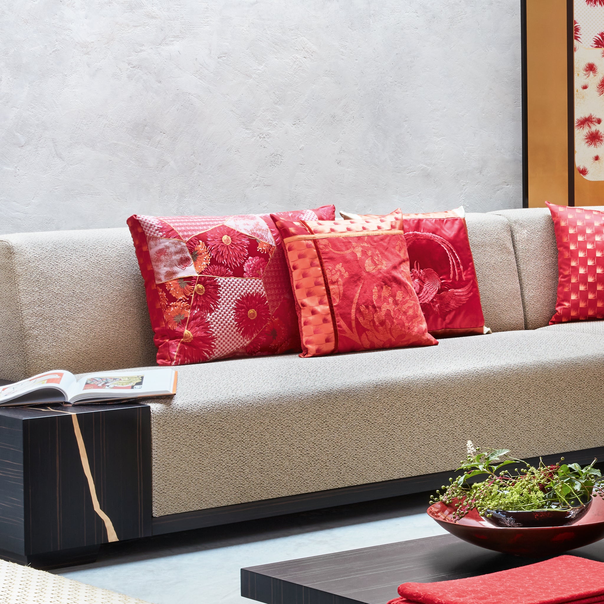 HANATSUGI Cushion 70x50x7cm - K三