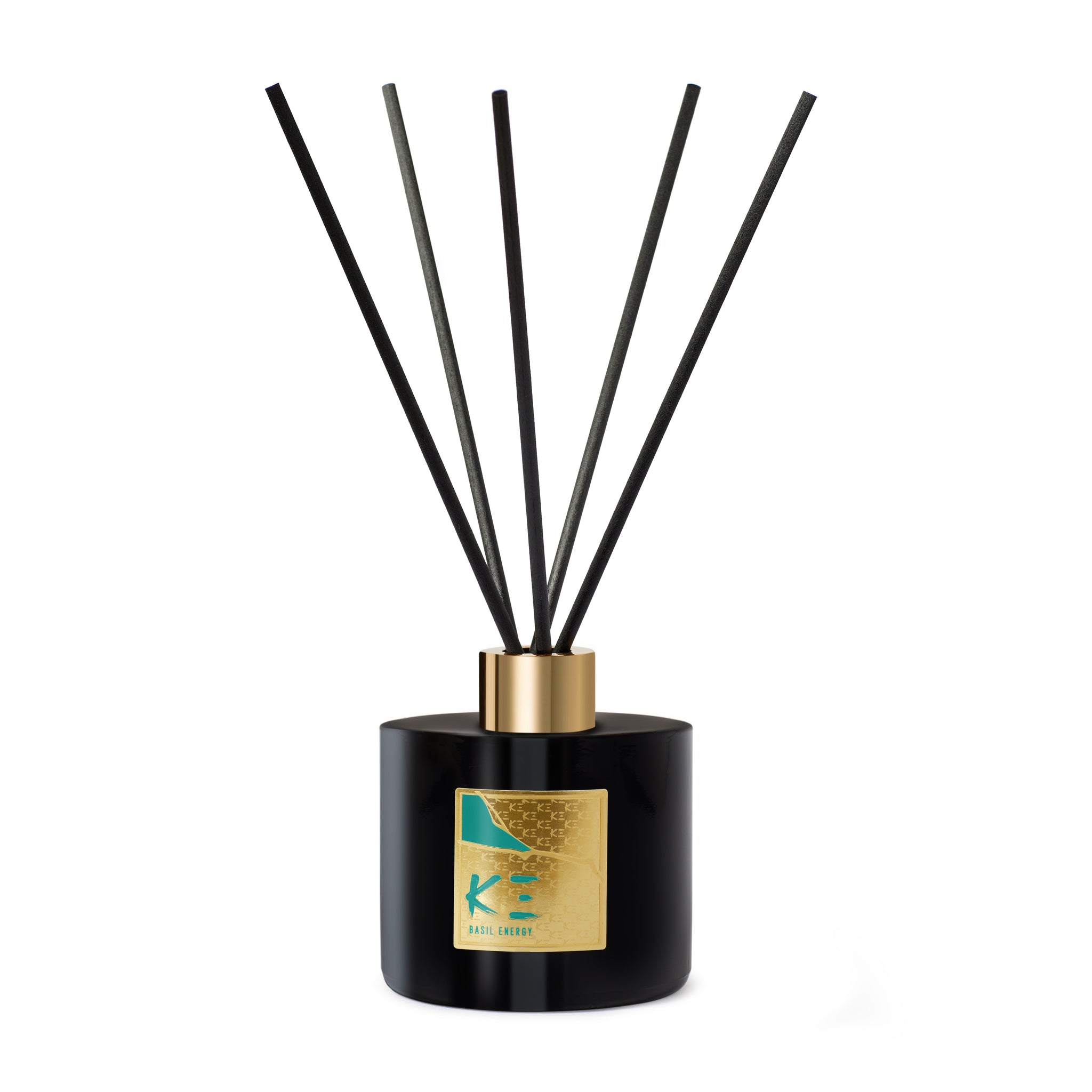 BASIL ENERGY - Reed Diffuser (9 cm (L) × 25 cm (W) × 9 cm (H)) by K-3