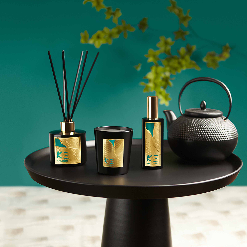 K-3 REED DIFFUSER - BASIL ENERGY