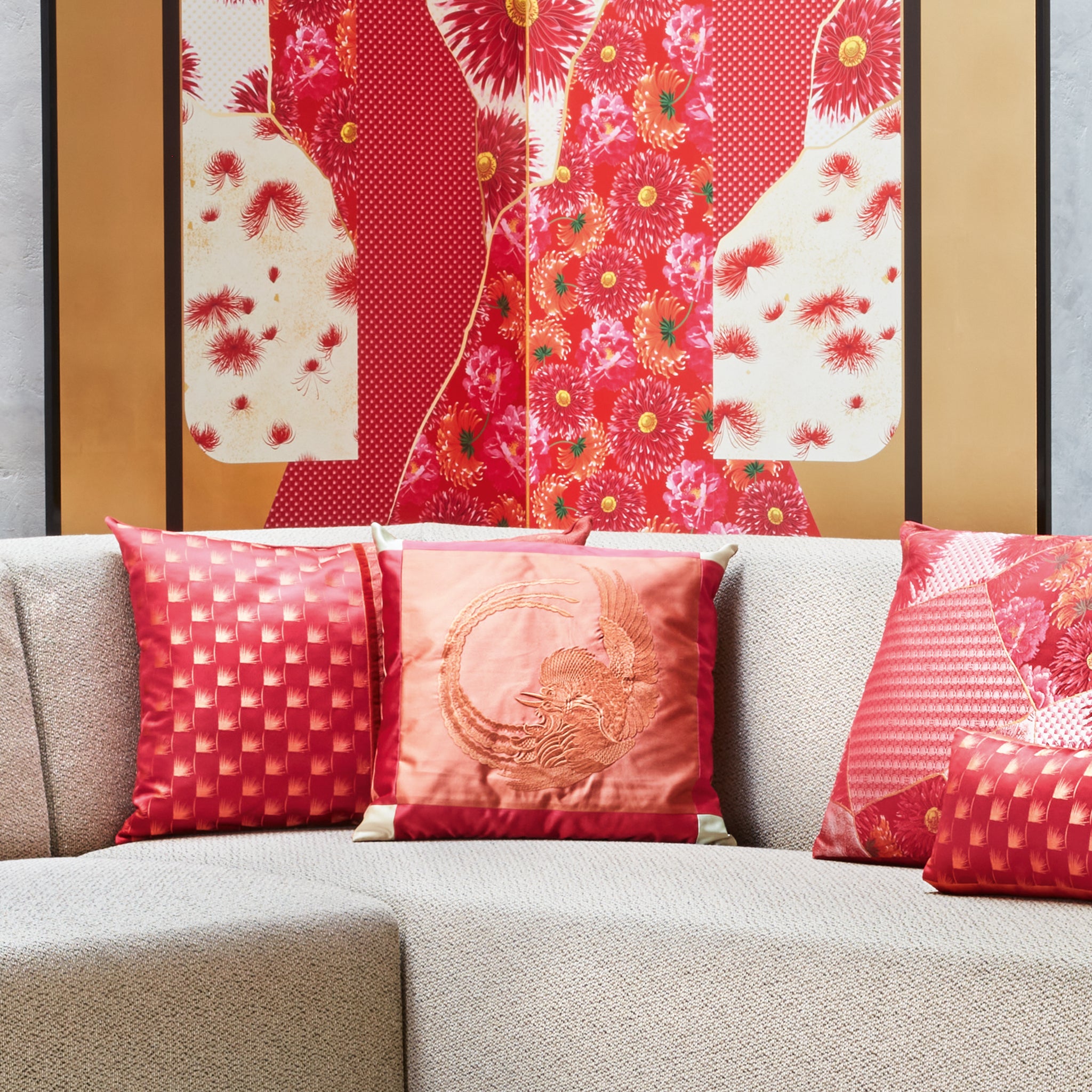 PHOENIX Cushion 50x50cm - K三