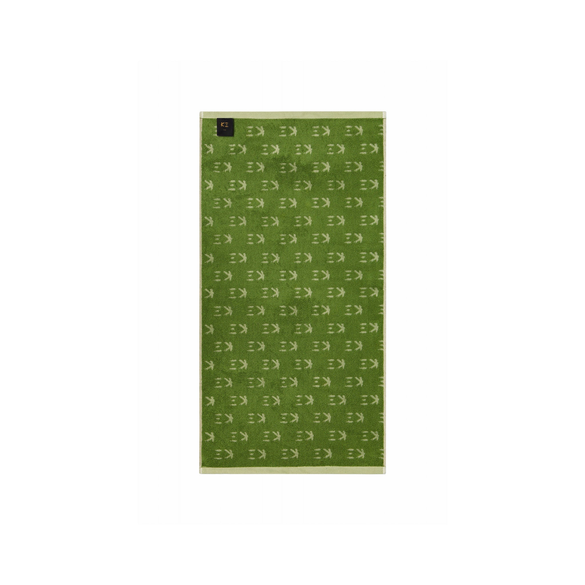 K3 LOGO Hand Towel Green - K三