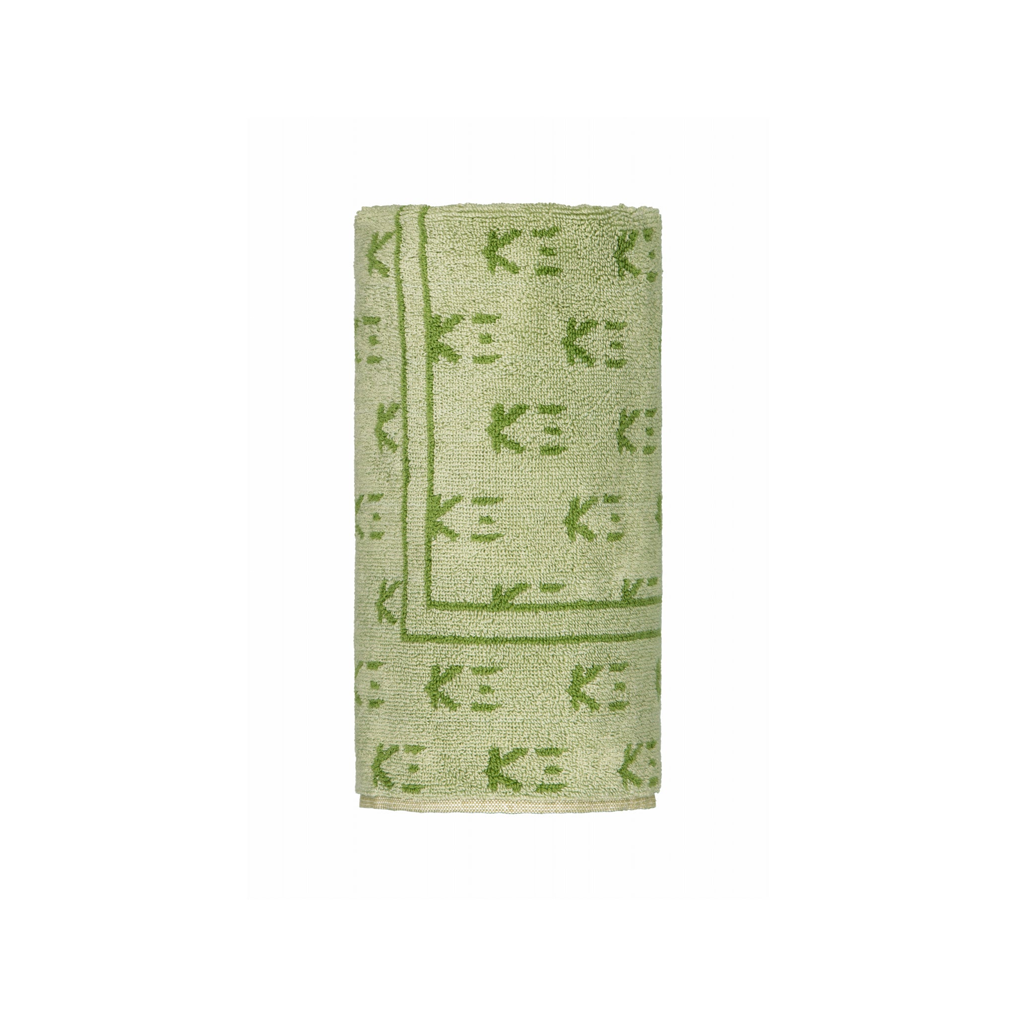 K3 LOGO Bath Mat Green - K三